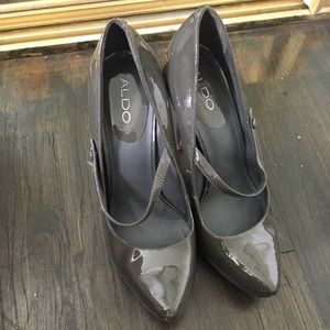 Gray Aldo High Heels Size 40